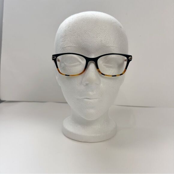 Coach Prescription Frames  Black Tortoise Square Women's Acetate Eyeglasses - Picture 11 of 14